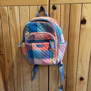 Vera Bradley Multicolor Quilted Backpack